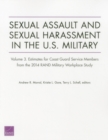Sexual Assault and Sexual Harassment in the U.S. Military : Volume 3. Estimates for Coast Guard Service Members from the 2014 Rand Military Workplace Study - Book