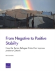 From Negative to Positive Stability : How the Syrian Refugee Crisis Can Improve Jordan's Outlook - Book