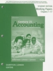 Working Papers, Chapters 1-17 for Gilbertson/Lehman/Gentene's Century  21 Accounting: General Journal, 10th - Book