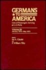 Germans to America, Jan. 2, 1873-May 31, 1873 : Lists of Passengers Arriving at U.S. Ports - Book