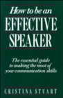 How To Be an Effective Speaker - Book