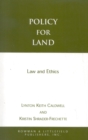 Policy for Land : Law and Ethics - Book