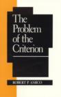 The Problem of the Criterion - Book