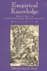 Empirical Knowledge : Readings in Contemporary Epistemology - Book