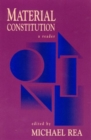 Material Constitution : A Reader - Book
