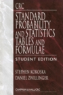CRC Standard Probability and Statistics Tables and Formulae, Student Edition - Book