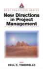 New Directions in Project Management - Book
