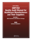 GMP/ISO Quality Audit Manual for Healthcare Manufacturers and Their Suppliers, (Volume 1 - With Checklists and Software Package) : With Checklists and Software Package - Book