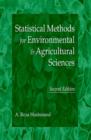 Statistical Methods for Environmental and Agricultural Sciences - Book