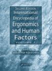 International Encyclopedia of Ergonomics and Human Factors - 3 Volume Set - eBook