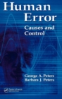 Human Error : Causes and Control - Book