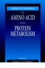 Methods for Investigation of Amino Acid and Protein Metabolism - Book