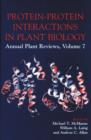 Protein-protein Interactions in Plant Biology - Book