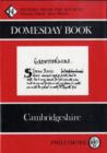 The Domesday Book : Cambridgeshire - Book