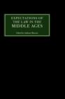 Expectations of the Law in the Middle Ages - Book