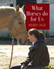 What Horses Do for Us - Book