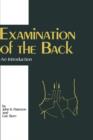 Examination of the Back - An Introduction - Book