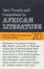 ALT 20 New Trends and Generations in African Literature - Book