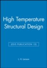 High Temperature Structural Design (ESIS Publication 12) - Book
