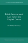 Public International Law before the English Courts - Book