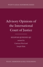 Advisory Opinions of the International Court of Justice - Book