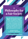 A Philosophy for a Fair Society - eBook