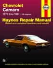 Chevrolet Camaro (70 - 81) - Book