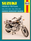 Suzuki GS550 (77 - 82) & GS750 Fours (76 - 79) Haynes Repair Manual - Book