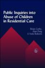 Public Inquiries into Abuse of Children in Residential Care - eBook