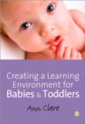 Creating a Learning Environment for Babies and Toddlers - Book