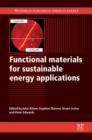 Functional Materials for Sustainable Energy Applications - eBook