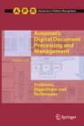 Automatic Digital Document Processing and Management : Problems, Algorithms and Techniques - eBook
