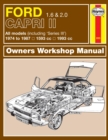 Ford Capri II (and III) 1.6 & 2.0 (74 - 87) Haynes Repair Manual - Book