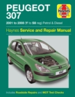 Peugeot 307 Petrol & Diesel (01 - 08) Haynes Repair Manual - Book