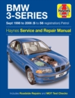 BMW 3-Series Petrol (Sept 98 - 06) Haynes Repair Manual - Book