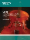 Cello Scales, Arpeggios & Studies Initial-Grade 8 from 2016 - Book