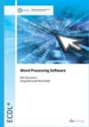 ECDL Word Processing Software Using Word 2016 (BCC ITQ Level 2) - Book