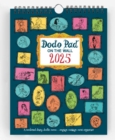 Dodo Pad On The Wall 2025 - Calendar Year Wall Hanging Week to View Calendar Organiser : A Diary-Organiser-Planner Wall Book for up to 5 people/activities. UK made, sustainable, plastic free - Book