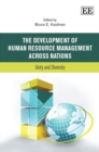 Development of Human Resource Management Across Nations : Unity and Diversity - eBook