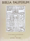 Biblia Pauperum : A Fifteenth-Century Blockbook - Book