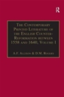 The Contemporary Printed Literature of the English Counter-Reformation between 1558 and 1640 : Volume I: Works in Languages other than English - Book