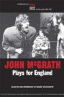 John Mcgrath - Plays For England - Book