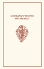 Lanfrank's Science of Cirurgie - Book