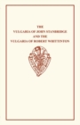 John Stanbridge : The Vulgaria and Robert Whittinton: The Vulgaria - Book