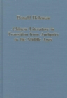 Chinese Literature in Transition from Antiquity to the Middle Ages - Book