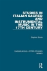 Studies in Italian Sacred and Instrumental Music in the 17th Century - Book