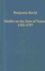 Studies on the Jews of Venice, 1382–1797 - Book