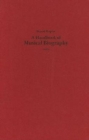 A Handbook of Musical Biography (1883) - Book
