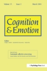 Automatic Affective Processing : A Special Issue of Cognition and Emotion - Book