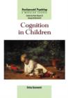 Cognition In Children - Book